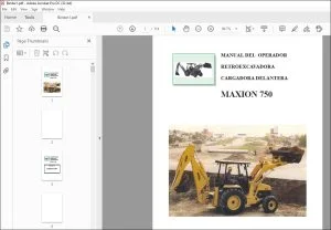 Valtra Tractor Maxion MX750 Manual del Operador - PDF DOWNLOAD (Spanish)