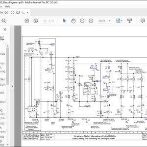 Bomag BW100 120 125 135 138 AC AD Electrical Schematic Manual - PDF DOWNLOAD
