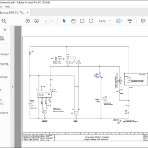Bomag BPR 70-70D Electrical Schematic Manual - PDF DOWNLOAD