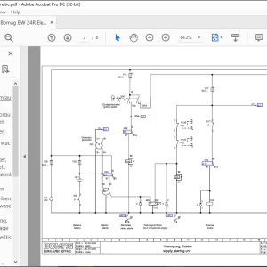 Bomag BW 24R Electric Schematic Manual - PDF DOWNLOAD