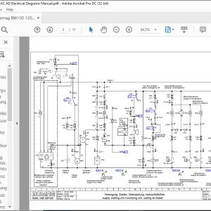 Bomag BW100 120 125 135 138 AC AD Electrical Diagrams Manual -  PDF DOWNLOAD