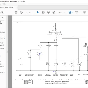 Bomag BW6 Electrical Schematic Manual  - PDF DOWNLOAD