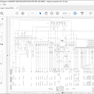 Krupp Crane KMK 6200 Electrical Diagram Manual - HeyDownloads - Manual ...