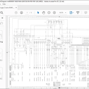 Krupp Crane KMK 6200 Electrical Diagram Manual - PDF DOWNLOAD