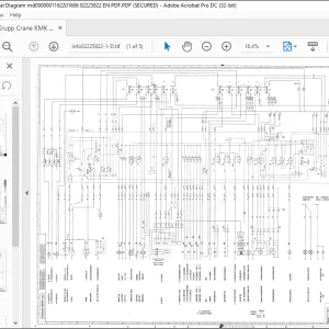 Krupp Crane KMK 6200 Electrical Diagram Manual -  PDF DOWNLOAD