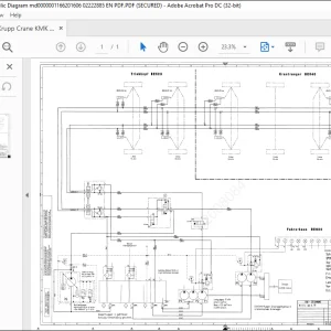 Krupp Crane KMK 6200 Hydraulic Diagram Manual - PDF DOWNLOAD
