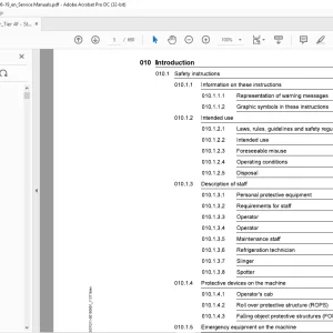 Liebherr L 518 1655 Wheel Loader Service Manual - PDF DOWNLOAD