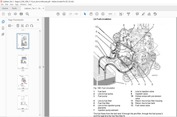 Liebherr L 556 1289 Wheel Loader Service Manual - PDF DOWNLOAD ...