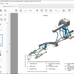 Liebherr L 580 1464 Wheel Loader Service Manual - PDF DOWNLOAD