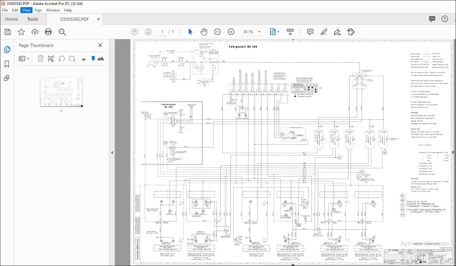 Manitowoc Mobile Cranes KMK6250 Pneumatic Diagrams Manual - PDF ...