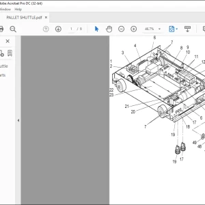 STILL PALLET SHUTTLE PARTS MANUAL -  PDF DOWNLOAD