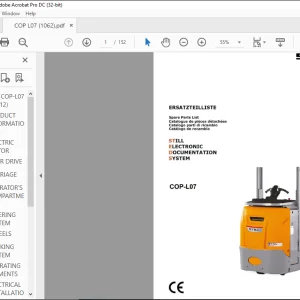 Still COP-L07 Spare Parts List Manual - PDF DOWNLOAD