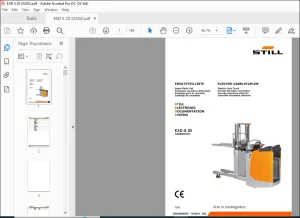 Still EXD-S 20 Spare Parts List Manual - PDF DOWNLOAD