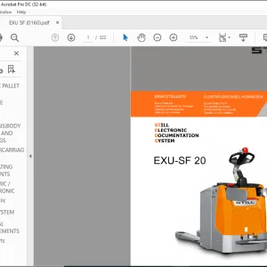 Still EXU-SF 20 Spare Parts List Manual -  PDF DOWNLOAD