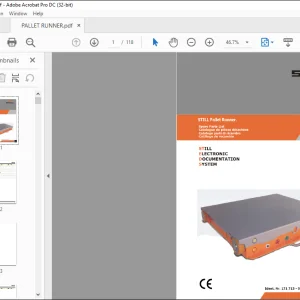Still Pallet Runner Parts Catalog Manual - PDF DOWNLOAD