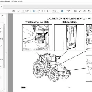 Zetor 8641 9641 10641 11441 11741 Forterra Turbo Operator's Manual - PDF DOWNLOAD