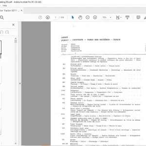 Zetor Tractor 8011 12045 Parts Catalog Manual - PDF DOWNLOAD