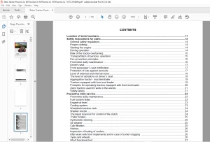 Zetor Tractor Proxima CL 80 Proxima CL90 Proxima CL 100 Proxima CL 110 Operator's Manual  - PDF DOWNLOAD