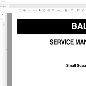 AGCO NA 1841 Small Square Baler Service Manual -  PDF DOWNLOAD