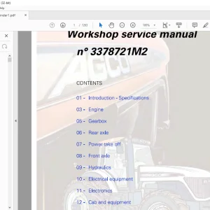 AGCO NA DTA Workshop Service Manual – PDF DOWNLOAD