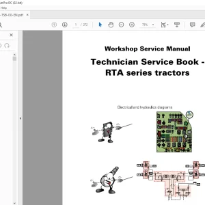 AGCO NA RTA series tractors Technician Service Book Workshop Service Manual -  PDF DOWNLOAD