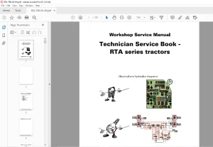 AGCO® NA RTA series tractors Technician Service Book Workshop Service Manual - PDF DOWNLOAD
