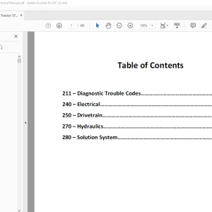 Hagie Hi-Tractor STS 12 Technical Manual - PDF DOWNLOAD