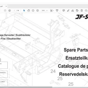 JF STOLL FCT 1355 Precision Chop Forage Harvester Parts Manual PDF DOWNLOAD
