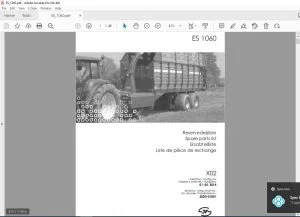 JF Stoll ES 1060 Parts Manual PDF DOWNLOAD