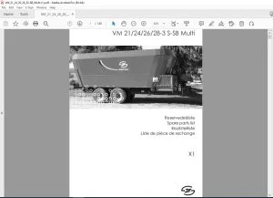 JF Stoll VM 21 24 26 28-3 S-SB Multi Parts Manual PDF DOWNLOAD