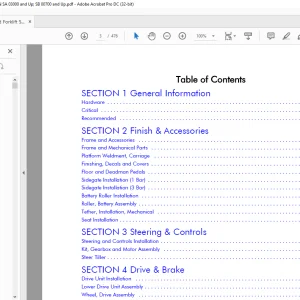 Raymond EASi Swing-Reach® Truck SA SB Parts Manual 1034935  - PDF DOWNLOAD