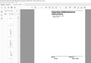 Raymond Forklift 20 SCR Operation & Maintenance Manual SN 13600 - 20999 - PDF DOWNLOAD