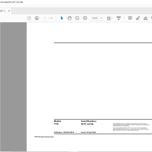 Raymond Forklift 7730 Schematics Manual - PDF DOWNLOAD