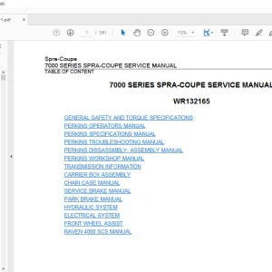 Spra-Coupe 7000 Series Service Manual - PDF DOWNLOAD