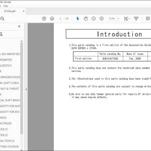 Yanmar 4BY2 6BY2 6LPA Series x ZT350 Diesel Engine Parts Catalog Manual - PDF DOWNLOAD