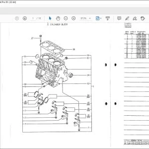 Yanmar Takeuchi 3TNE88-TB 3TNE88-TB1 3TNE88-ETB Loader Parts Catalog Manual - PDF DOWNLOAD
