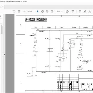 Zoomlion RT100 Lower Rough Terrain Crane Electric Shematic Manual C00756306120000010Y - PDF DOWNLOAD