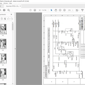 Zoomlion RT35-2 Electric Schematic Manual - PDF DOWNLOAD