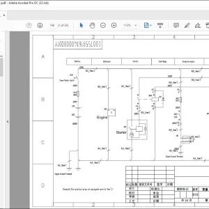 Zoomlion RT55-1 Lower Rough Terrain Crane Electric Shematic Manual C00755916140000001Y - PDF DOWNLOAD