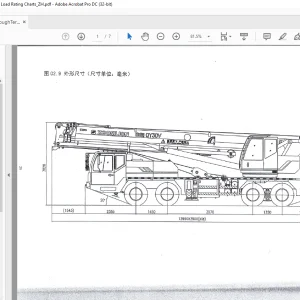 Zoomlion RoughTerrain Crane (QY30)-34M Load Rating Charts_ZH - PDF DOWNLOAD