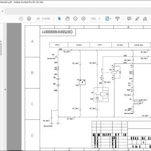 Zoomlion RoughTerrain Crane RT55-2 Lower Electric Shematic Manual C00755916160000001Y - PDF DOWNLOAD