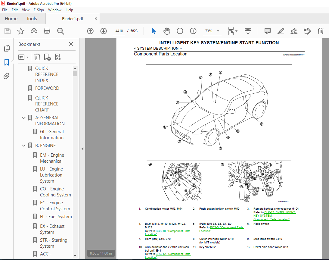 2015 NISSAN 370Z Z34 Series Service Manual PDF DOWNLOAD - HeyDownloads ...