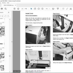 BOBCAT B250 B Series SN 572911001 Service Manual PDF DOWNLOAD