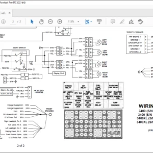 Bobcat 3400 3400  3400XL 3400XL Electrical Manual SN V-1711 - PDF DOWNLOAD