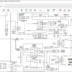 Bobcat 3650 Electrical & Hydraulic Manual V-1556  - PDF DOWNLOAD
