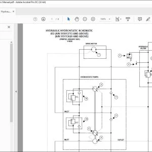 Bobcat 453 Hydraulic & Electrical Schematic Manual - PDF DOWNLOAD