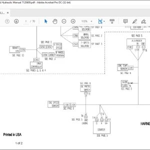 Bobcat 5600 UTILITY WORK MACHINE Electrical & Hydraulic Manual 7120609 -  PDF DOWNLOAD
