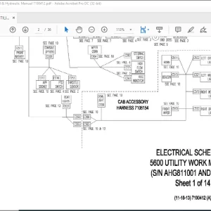 Bobcat 5600 UTILITY WORK MACHINE Electrical & Hydraulic Manual 7190412 - PDF DOWNLOAD