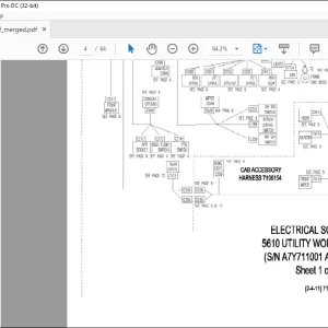 Bobcat 5610 UTILITY WORK MACHINE Electrical & Hydraulic Manual - PDF DOWNLOAD