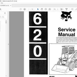 Bobcat 620 Loader Service Manual 6549846 (6–12) - PDF DOWNLOAD